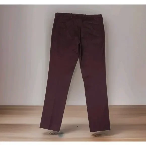 Paul Smith Mens Chinos Heavy Burgundy Cotton Pants Size 32